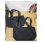 Handbags & Clutches - Beaded Black Clutch, Sequined Clutch, Satin Clutch, Beige Chick Tote