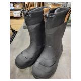 Kamik Snow Boots - Black Waterproof Winter Boots - Size US 6