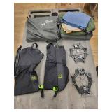 HillSound Ice Crampons (Lot of 2) with Gaiters & Teton Gear