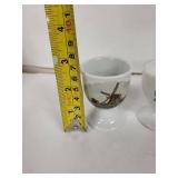 KLEIBER Bavaria Egg Cups - Vintage Set of Four (Lot of 4)