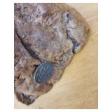 White Seagull Resin Sculpture on Rock Base - Flying Bird Home Decor