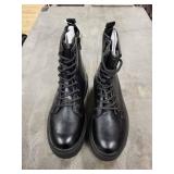 New Boots - Memory Foam, Size 6.5, Black Leather