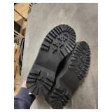 New Boots - Memory Foam, Size 6.5, Black Leather