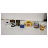 Vintage Egg Cups - Mixed Brand Collection (Lot of 8)