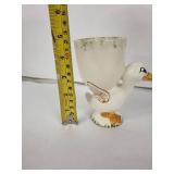 Vintage Japan Hers Duck Egg Cup - Ceramic Duck Egg Holder
