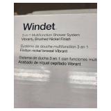 Kohler Windet 3-in-1 Multifunction Shower System - Vibrant Nickel Finish