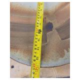 Charles Halling Potter Ceramic Bowl - Signed Studio Pottery, 15 in Diameter