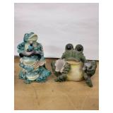 Frog Figurines - Ceramic, Glass & Metal Decor - Assorted Sizes
