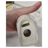 Vintage Vehicle Egg Cups - 5-Piece Ceramic Set Made in Taiwan