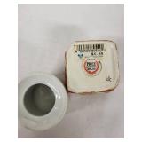 Palissy England Egg Cups - Vintage 6pc Assorted Floral & Cottage Motifs