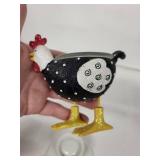 Vintage Ceramic Egg Cups - Chicken & Hen Figurines, Assorted Styles