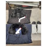 Talbots Petite Down Vest (Lot of 2) - Navy & Black, Genuine Down