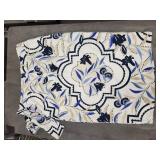 Ann Taylor Petite Palm-Tree Embroidered Top (8P) & Abstract Print Maxi Dress (10P)