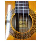 Ariana A103N Classical Guitar - Nylon-String, Made in Japan, Patterned Strap Included