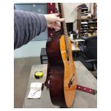 Ariana A103N Classical Guitar - Nylon-String, Made in Japan, Patterned Strap Included