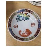 Red Dragon Vintage Hand-Painted Restaurant Ware - Japan Dinnerware Set