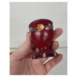 Craft Originals Vintage Wooden Hand Painted Egg Cups (Lot of 5)