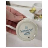 Vintage Nice Mice Egg Cups - Made in England (Lot of 5)