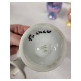 Liette Hand Decorated Egg Cups - Vintage Floral (Lot of 5)