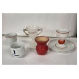 Thomas Bavaria Egg Cups & Kiku-Masamune Porcelain Set - Vintage Collectibles