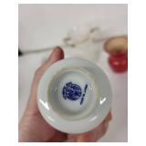 Thomas Bavaria Egg Cups & Kiku-Masamune Porcelain Set - Vintage Collectibles