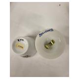 Vintage Egg Cups (Lot of 4) - Duck & Deer Ceramic Set