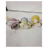 Duck Egg Cups (Lot of 5) - Vintage Ceramic Bird Motif