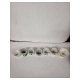 Assorted Birds Vintage Egg Cups (Lot of 9)