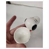 Snoopy Dog Egg Cup - Vintage Ceramic Egg Cup Trio (Lot of 3)