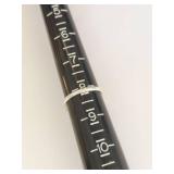 Sterling Silver 925 Pearl & Purple Stone Five-Stone Ring Size 8