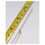 Gold Tone Sterling Silver 