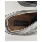 Lot of 4 Pairs Black Dress Shoes Including Kenneth Cole - Men