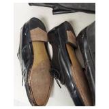 Lot of 4 Pairs Black Dress Shoes Including Kenneth Cole - Men