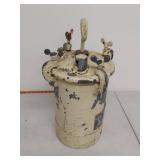 Vintage DeVilbiss Pressure Feed Tank - Industrial Spray Equipment