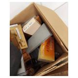 Lot of Vintage Wooden Toolboxes and Miscellaneous Items - R.B. Tools, Nippon Kogaku