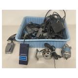 Foredom flex shaft motors foot pedals Gesswein controller Electro-Matic untested parts repair