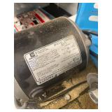 Emerson Special Service Duty Key Cutting Machine Blue Electric Motor 1/4 HP 1725 RPM Used