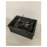 Assorted Two-Way Radios Walkie Talkies with Chargers in Frigidaire Crate Motorola HYT Lot