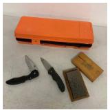 Frost Flying Falcon & Gerber Folding Knives with Smith