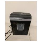 Ativa 8-Sheet Electric Paper Shredder Office Document Shredding Machine Black Used