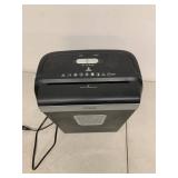 Ativa 8-Sheet Electric Paper Shredder Office Document Shredding Machine Black Used