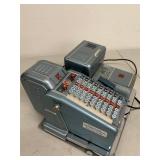 Vintage Hedman Royal Companion Sign-O-Meter Model B Check Writer Dater Electric Machine