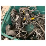 Bulk Motorola Symbol Barcode Scanners Lot with Cables Stands Cradles Power Adapters POS