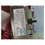 CORTELCO Red Corded Touch-Tone Desk Telephone Emergency 911 Only Phone 555417VBA-20M USA