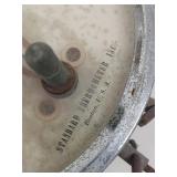 Vintage Standard Thermometer Inc Boston USA Industrial Temperature Alarm Gauge Fahrenheit