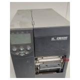 Zebra ZM400 Thermal Label Printer FedEx ZM4Z7-2001-400D Serial/USB Tested Working