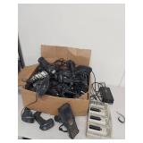 Bulk Honeywell Barcode Scanners With Cords + Motorola Handheld Terminal & Chargers Lot