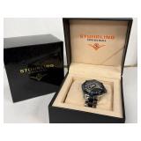 Stührling Original Chronograph Watch - Stainless Steel Band, 100m WR