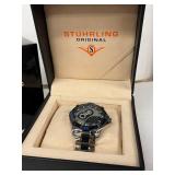 Stührling Original Chronograph Watch - Stainless Steel Band, 100m WR