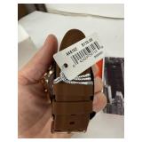 Caravelle New York 44A102 Chronograph Watch - Rose Gold Tone Case, Brown Strap